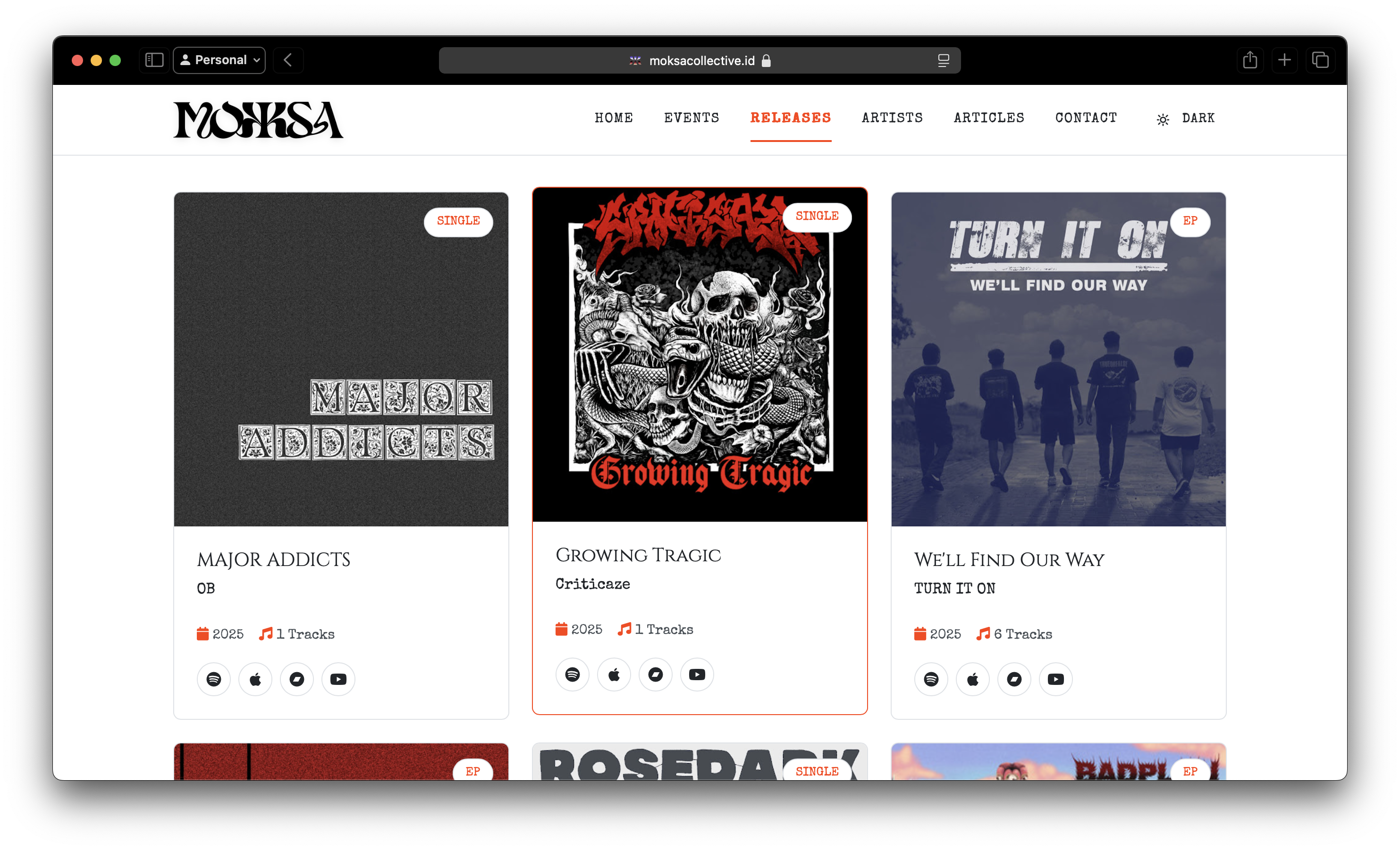 Moksa Collective Screenshot 2